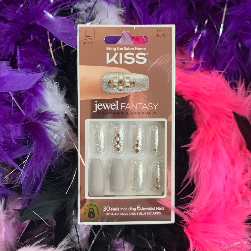 NIB 3/$20 Kiss Jewel Fantasy Nails